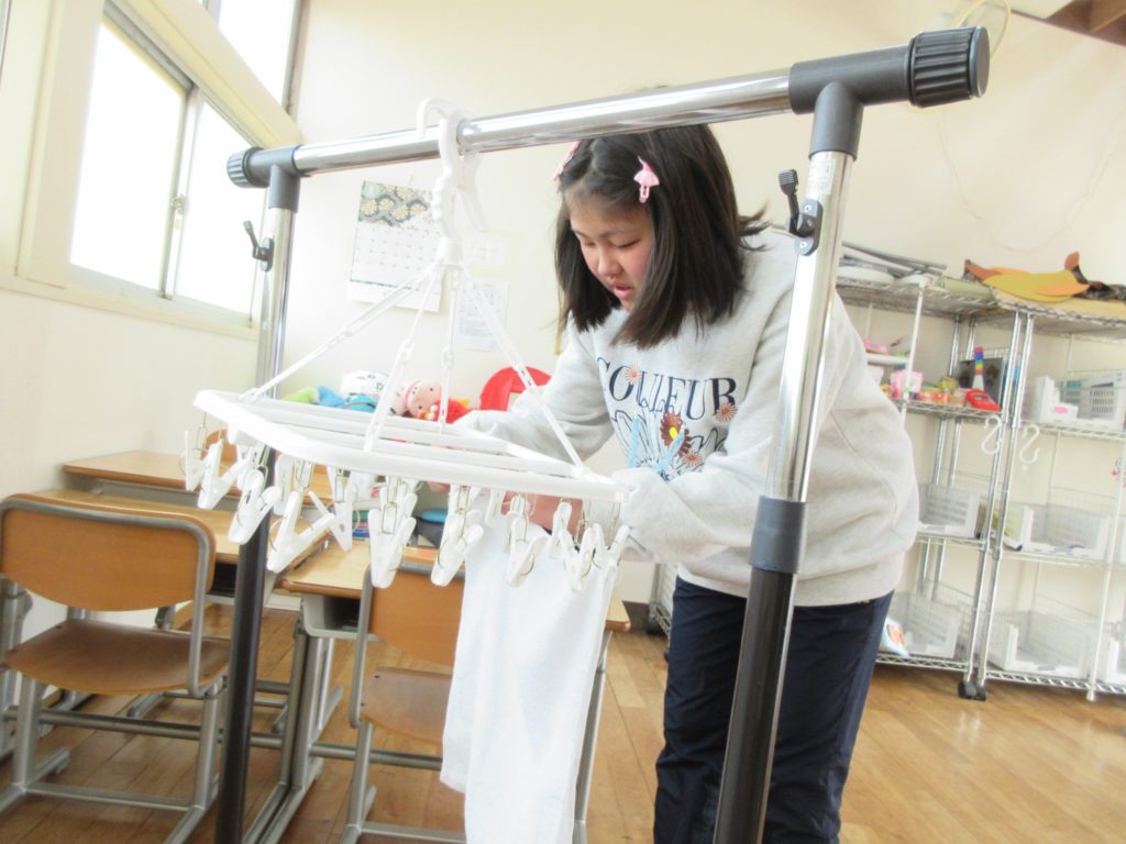 干してみよう💪